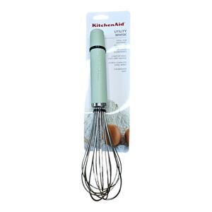 NEW KitchenAid Silicone Handle Utility Whisk in Pistachio [Green]